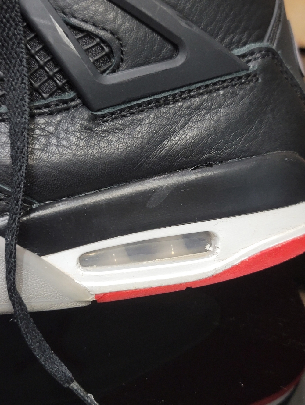 Nike Air Jordan 4 Retro "Bred Reimagined Mens 7 Ships Today - Picture 13 of 15